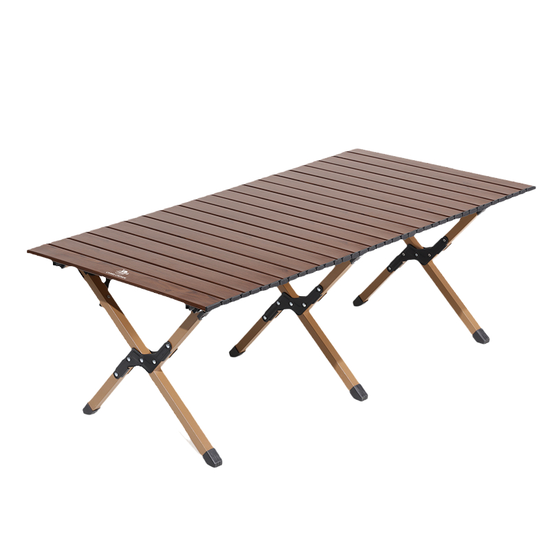 骆驼户外露营桌椅套装蛋卷桌野餐折叠桌子椅子便携式野外野炊装备