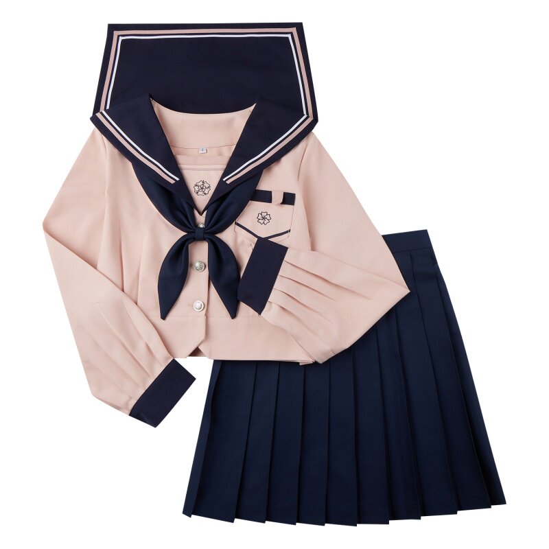 水木琉璃桃夭jk套装制服原创正版裙水手服夏季新款学院风班服校供