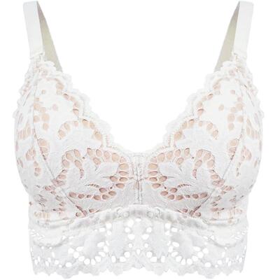 loveloc孕期薄款蕾丝哺乳内衣