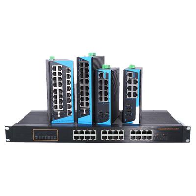 拓宾管理型环网交换机VLAN