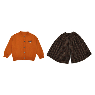 女童毛衣开衫外套秋冬季儿童洋气针织衫宝宝冬装加厚内搭打底上衣