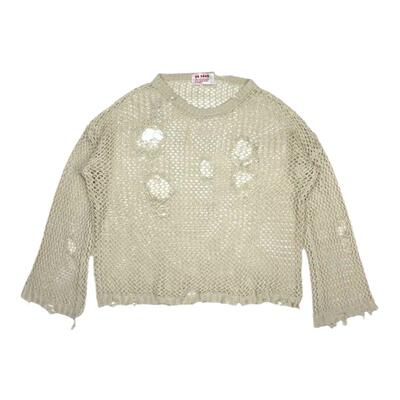 破洞VAJAVU4可作围脖镂空毛衣