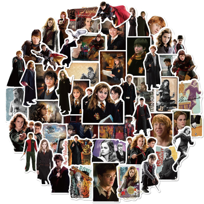 50张哈利波特贴纸正版