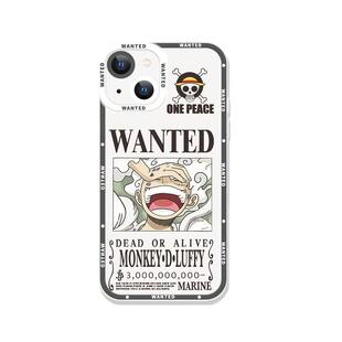 五档路飞悬赏令iPhone14手机壳17air苹果13/15海贼王12尼卡16路飞xsmax索隆ip11娜美14pro新款x男7透明8plus