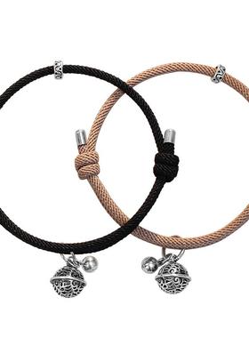 复古中国风情侣手链礼物