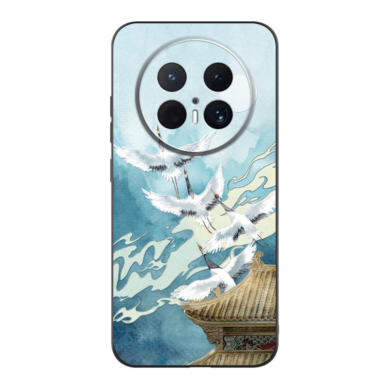 适用华为Mate70手机壳mate70pro保护套新款Mate70Pro+全包防摔Mate60中国风浮雕硅胶软壳个性创意