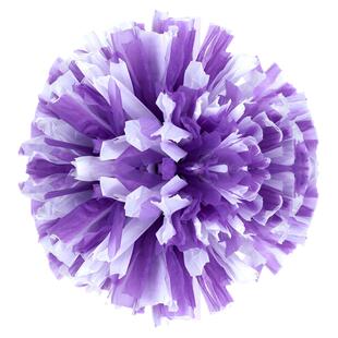 花球啦啦队手花小学生拉拉队手拿花球手柄款比赛专用啦啦花球一对