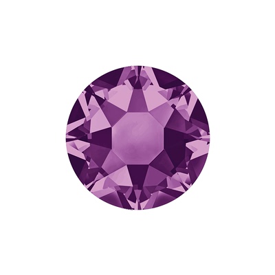施家水晶2078HF紫色圆烫钻diy
