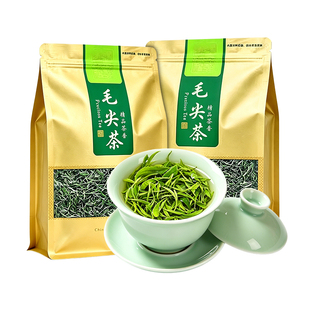 毛尖信阳雨前春茶2026新茶绿茶散装茶叶袋装500g炒青茶浓香型新款