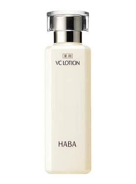 日本直邮HABA沁润柔肤水VC爽肤水保湿精华水美白提亮水180ml正品