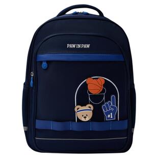 PawinPaw卡通小熊童装25年秋冬新款男女童减负防泼水双肩包书包