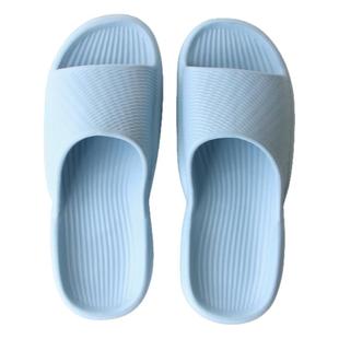夏季厚底防滑轻弹静音男女士凉拖鞋室内家用洗澡不臭脚EVA女拖鞋