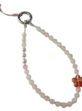 原创小众ins琉璃防丢手机挂绳