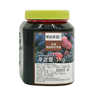博多家园新晟桑葚果味酱花果茶 纯果果粒果酱 奶茶甜品果汁专用
