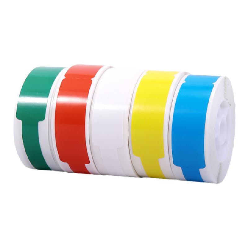 精臣D11/D110/H1/H1S线缆标签纸热敏白色通信机房网线标签纸贴纸移动电信光纤尾纤网络安防开关电缆刀型定制