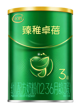 飞鹤臻稚卓蓓有机3段婴儿配方奶粉130g*1罐8倍乳铁蛋白 6重HMO