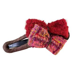 蝴蝶结鸭嘴夹高级感2026新款发夹女半扎一字抓夹安全鲨鱼夹子发饰