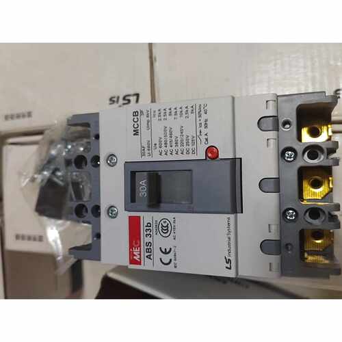 询价LS产电塑壳断路器ABE 33b  3P30A，配件齐全