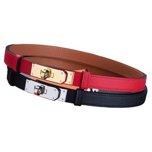 凯莉皮带女真皮百搭夏季配裙子连衣裙收腰装饰头层牛皮裤腰带