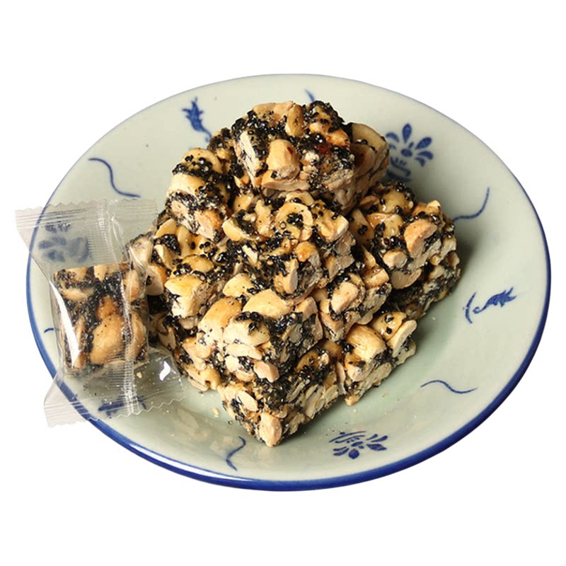 广东潮汕黑芝麻花生酥传统老式