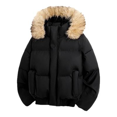 罗宾汉冬季加厚保暖连帽棉服男