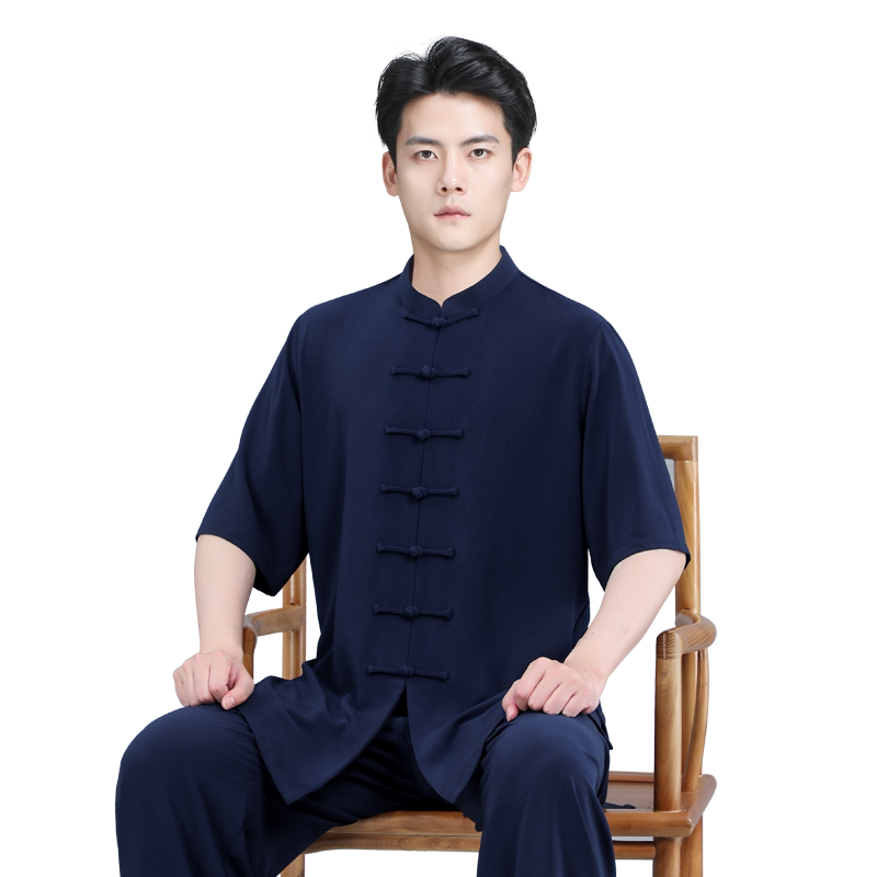 年轻人太极服男款2026新款武术服装高端太极拳练功服女套装春秋季