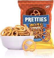 BRETZELS French imported alkaline water salty and fragrant biscuit rings, doughnuts, snack snacks, crispy rings 100g thumbnail 6