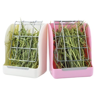 兔子草架防浪费防扒防打翻食盒龙猫荷兰猪豚鼠兔食盆兔碗外置草架