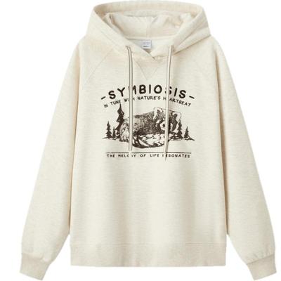 森马中国国家地理系列加绒卫衣女