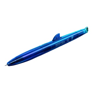 知远点石制笔2025新品深海舱巨齿鲨DS-0146双珠速干按动静音中性笔时空舱0.5针管头学生用考试顺滑刷题黑色笔