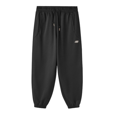 Skechers斯凯奇运动春季男款束脚系带休闲长裤 L125M068/0018