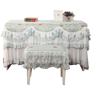 蕾丝theone电钢琴罩全罩双排键琴罩绣花纱88键电钢琴防尘罩可定做