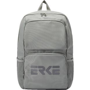 鸿星尔克双肩包春季开学新款书包男女同款学生背包经典简约纯色包