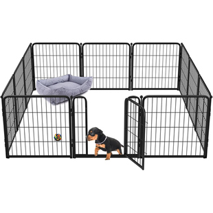 宠物围栏狗狗围栏栅栏室内室外狗笼子小型犬中型犬大型犬狗窝护栏