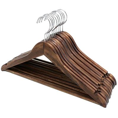 实木衣架无痕防滑木头服装店衣撑