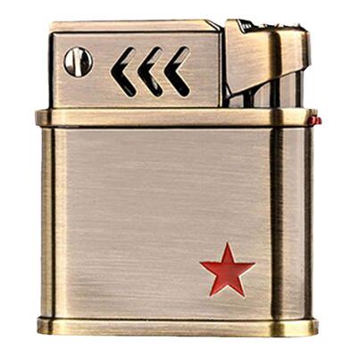 首领一键弹射煤油打火机安全锁扣