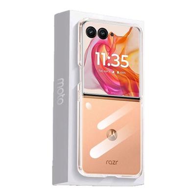 适用摩托罗拉razr50透明手机壳