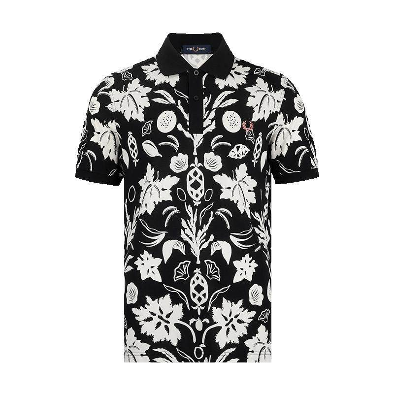 FREDPERRY全棉短袖polo衫男士