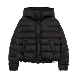 MESUX米岫25冬量感暖核高密防风运动连帽抽绳短款羽绒服MNWSL201