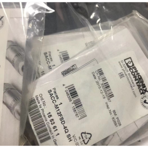 议价菲尼克斯数据连接器SACC-M12FSD-4Q SH原装正品现货全新15536