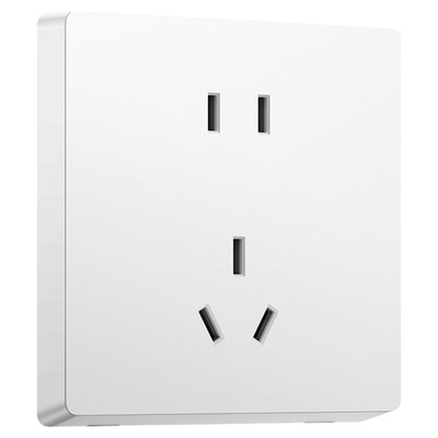 补贴15% |小米墙壁插座家用五孔10A三孔16A多孔位客厅卧室 B411