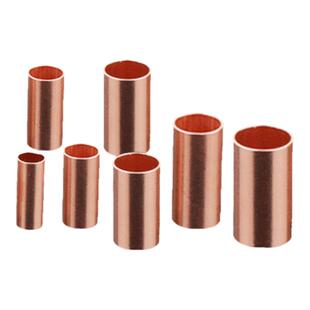 小铜管GT紫铜连接管接线端子电线电缆快接头接线器对接并线铜鼻子