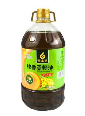 好丰盛低芥酸菜籽油5L桶装