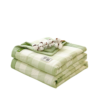 无印良品纯棉夏被棉花被芯全棉夏凉被可机洗夏季单人学生空调被子