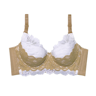 MsKKay调整型文胸侧收副乳防下垂大码大胸显小薄款内衣|日光浴