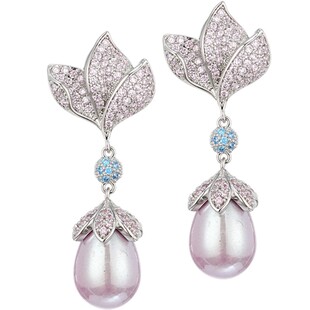 SPECIAL欧美森系花朵鱼尾造型设计耳钉耳环耳坠耳饰女2026年新款