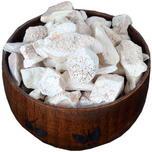 中药材龙骨 白龙骨化石陆虎遗生那伽骨250克老谢经方药材另有牡蛎