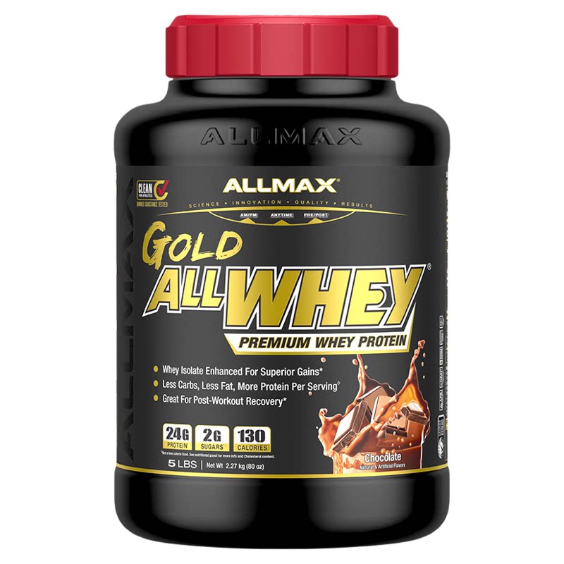 ALLMAX金标乳清蛋白粉健肌