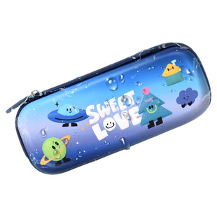 YOME2025年新款小学生文具盒男孩笔袋一年级女孩男生低卡通可爱静音铅笔盒大容量高颜值简约学生用儿童文具袋