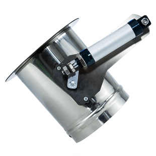 北雨 不锈钢气动风阀 秒开秒关风量调节阀 通风管道蝶阀 快速开关